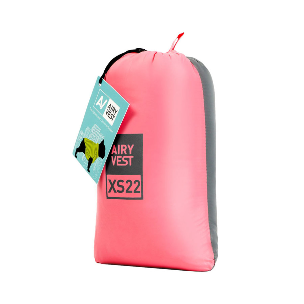 Курточка для собак AiryVest двостороння, розмір XS 22, коралово-сіра купити в Україні OnRiver.com.ua Курточка для собак AiryVest двостороння, розмір XS 22, коралово-сіра - Зображення 5