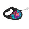 Повідець-рулетка для собак WAUDOG R-leash, малюнок "Літо", XS, до 12 кг, 3 м, світловідбиваюча стрічка чорний - Зображення 3