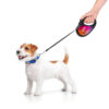 Повідець-рулетка для собак WAUDOG R-leash, малюнок "Конотопські магічні війська", S, до 15 кг, 5 м, світловідбиваюча стрічка чорний - Зображення 9
