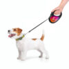 Повідець-рулетка для собак WAUDOG R-leash, малюнок "Конотопські магічні війська", S, до 15 кг, 5 м, світловідбиваюча стрічка чорний - Зображення 10