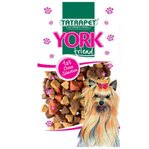 Ласощі для собак York, снекі-мікс з куркою, ягням, рибою 70 г