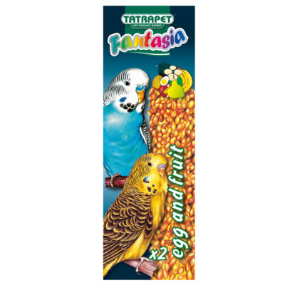 Колосок Fantasia для хвилястих папуг єкзот. фрукти/яйця, 90 г 18-19 см (2 шт)