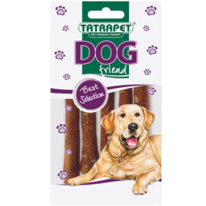 Ласощі для собак Dog, кальцієві палички з качкою та ялович, 70 г (5шт)