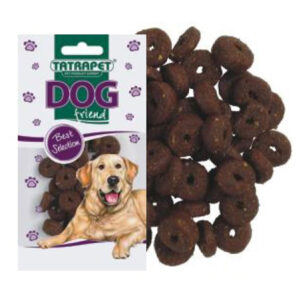 Ласощі для собак Dog, снекі з яловичини (кільця) 80 г