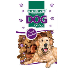 Ласощі для собак Dog, снеки міх кісточок з ягням та рибою 80г