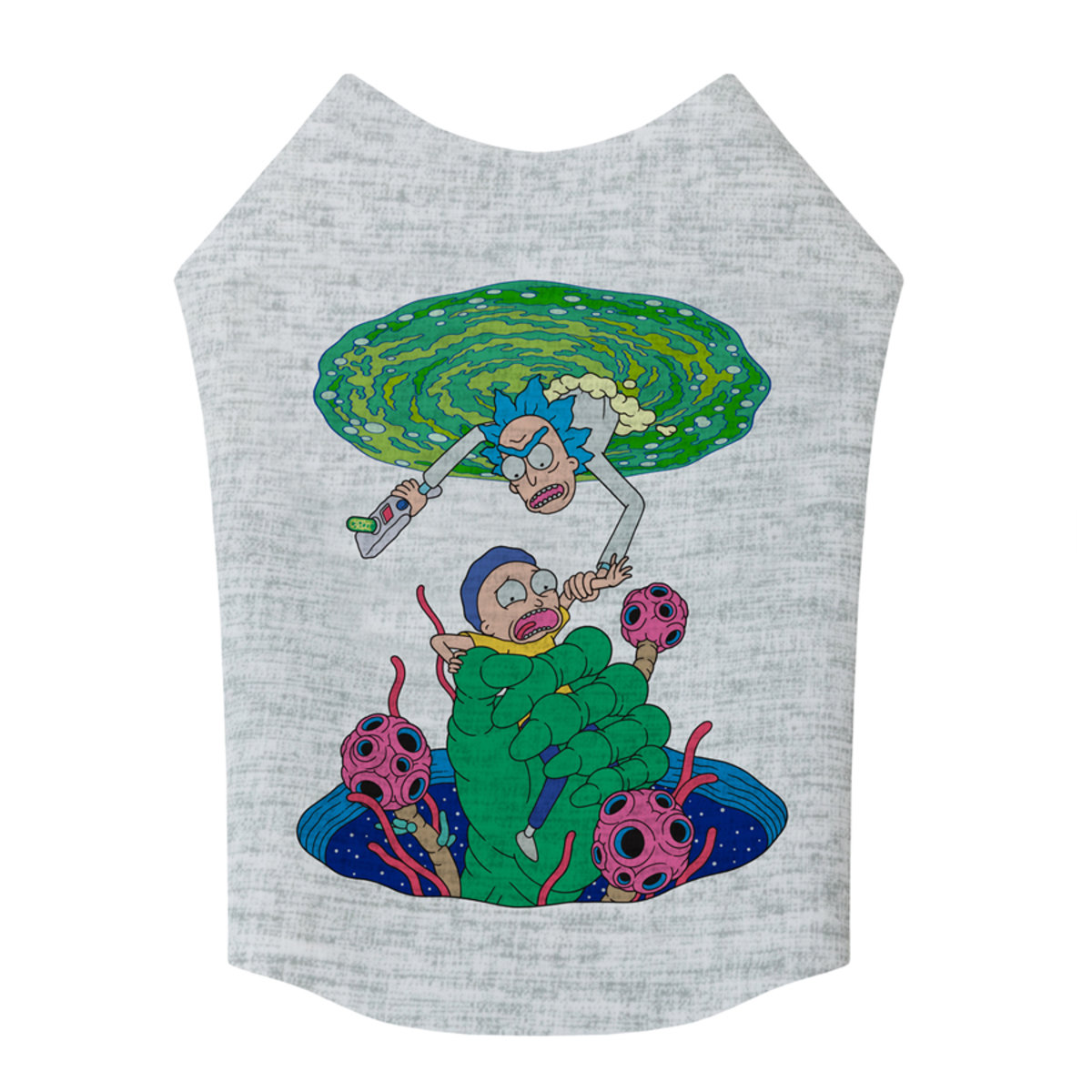 Майка для собак WAUDOG Clothes малюнок "Рік та Морті 3", S30, B 54-60 см, С 33-38 см купити в Україні OnRiver.com.ua Майка для собак WAUDOG Clothes малюнок "Рік та Морті 3", S30, B 54-60 см, С 33-38 см - Зображення 2