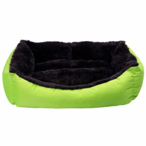Лежак для тварини JELLYBEAN, прямокутний (салатов/чорний) 78*60*22 см, 25 кг L