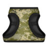 Шлея для собак м'яка WAUDOG Clothes з QR паспортом, "Мілітарі", S2, В 46-50 см, С 43-45 см - Зображення 2