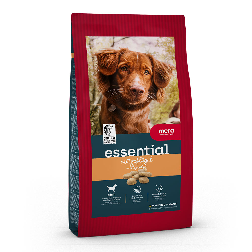 MERA essential Adult mit Geflugel корм для дорослих собак, з м'ясом птиці, 12.5кг купити в Україні OnRiver.com.ua MERA essential Adult mit Geflugel корм для дорослих собак, з м'ясом птиці, 12.5кг