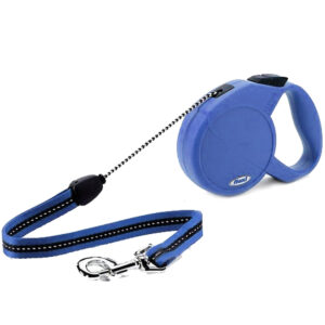 Рулетка FLEXI Classic Long 2, 7м, до 20 кг синя, шнур (3015)