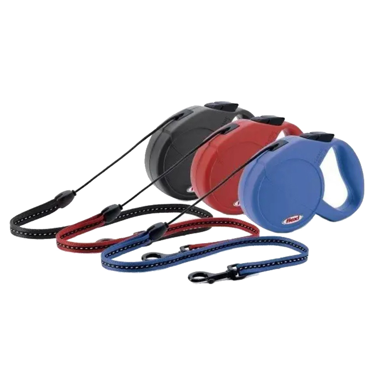 Рулетка FLEXI Classic Long 2, 7м, до 20 кг чорна, шнур (3046) купити в Україні OnRiver.com.ua Рулетка FLEXI Classic Long 2, 7м, до 20 кг чорна, шнур (3046) - Зображення 2
