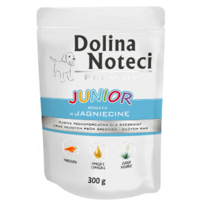 Пауч Dolina Noteci Premium для цуценят з ягнятиною, 300г
