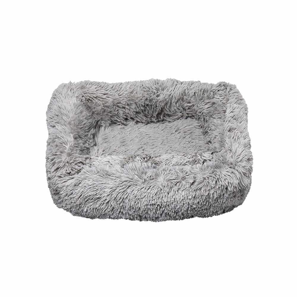 Лежак плюшевий для тварини PONCHIK ,прямокутний (сірий) 50*38*19 см, 7 кг S купити в Україні OnRiver.com.ua Лежак плюшевий для тварини PONCHIK ,прямокутний (сірий) 50*38*19 см, 7 кг S