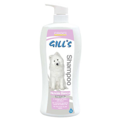 Шампунь GILL'S Для білої шерсті, стимул. окрас, 1000мл, 3шт/уп