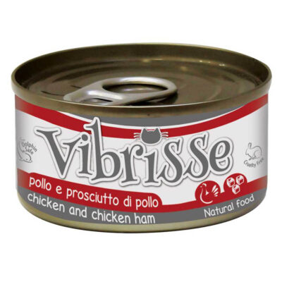 Конc. для кот. VIBRISSE курка/шинка, 70г