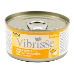 Конc. для кот. VIBRISSE тунець/куряча шинка, 70г