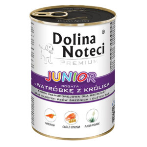 Корм конс. Dolina Noteci Premium для цуценят з печінкою кролика, 400 г