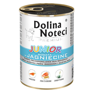 Корм конс. Dolina Noteci Premium для цуценят з ягнятиною, 400 г
