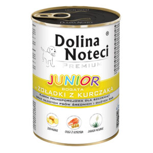 Корм конс. Dolina Noteci Premium для цуценят з курячими шлунками, 400 г