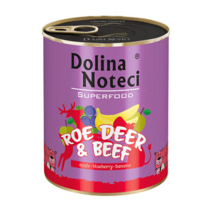 Консерва Dolina Noteci Superfood для cобак з коcулею та яловичиною, 800 г