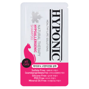 Hyponic Hypoallergenic, гіпоалергенний шампунь з олією соняшника та жожоба, д/котів, 10 мл