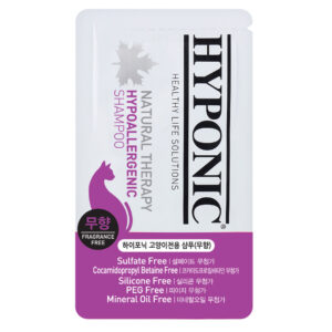 Hyponic Hypoallergenic, гіпоалергенний шампунь д/котів, з олією, жожоба (без запаху), 10 мл