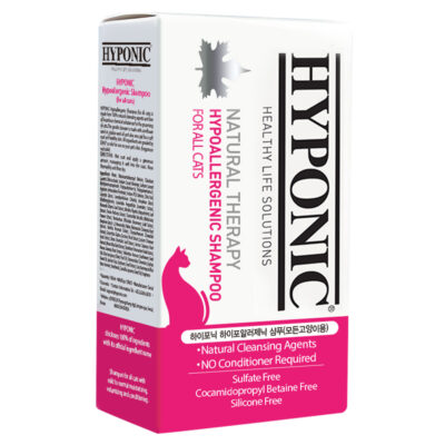 Hyponic Hypoallergenic, гіпоалергенний шампунь з олією соняшника та жожоба, д/котів (10уп по 10 мл)