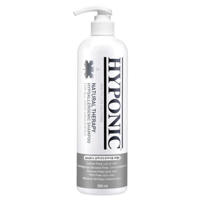 Hyponic Hypoallergenic, гіпоалергенний шампунь з олією соняшника, жожоба, д/собак (без запаху), 300
