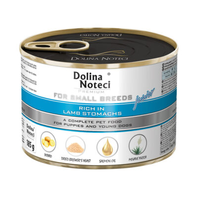 Корм конс. Dolina Noteci Premium для цуценят, собак маленьк. порід з рубцем ягнятини, 185 г