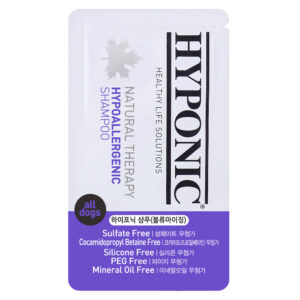 Hyponic Hypoallergenic, гіпоалергенний шампунь д/собак, фрезія, коріння женьшеню панакса, 10 мл