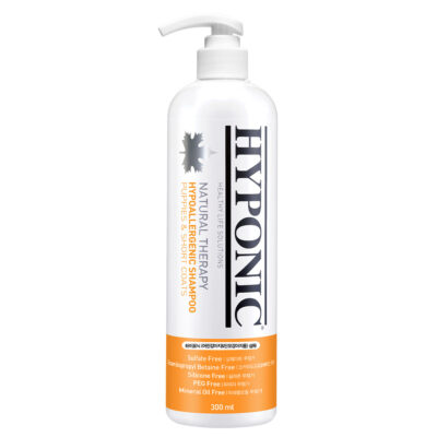 Hyponic Hypoallergenic, гіпоалергенний шампунь д/цуценят та короткошерстих собак, 300 мл