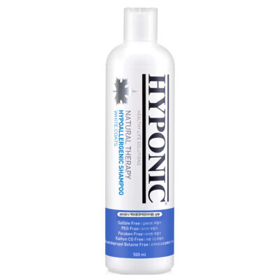 Hyponic Hypoallergenic, гіпоалергенний шампунь д/собак з білою шерстю, 500 мл