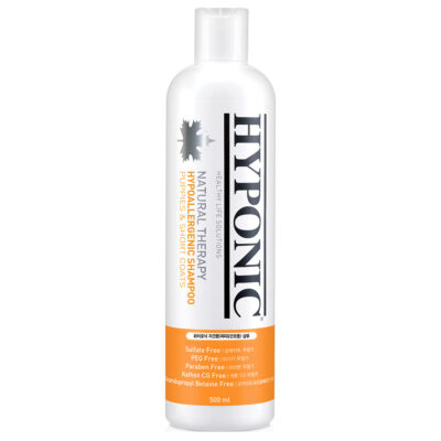 Hyponic Hypoallergenic, гіпоалергенний шампунь д/цуценят та короткошерстих собак, 500 мл