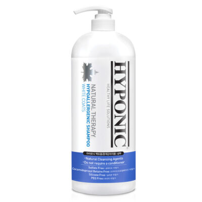 Hyponic Hypoallergenic, гіпоалергенний шампунь д/собак з білою шерстю, 1,5 л