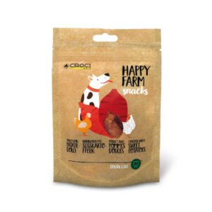 Ласощі м'ясні HAPPY FARM, картопля з куркою, 80г
