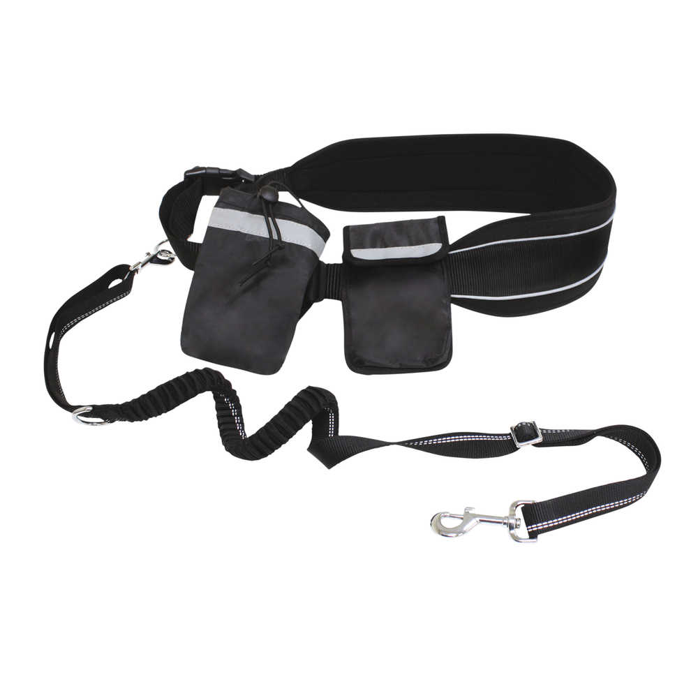 Пояс з повідцем HIKING з кишенями для дресури, талія 100-150см, поводок 120-150см купити в Україні OnRiver.com.ua Пояс з повідцем HIKING з кишенями для дресури, талія 100-150см, поводок 120-150см