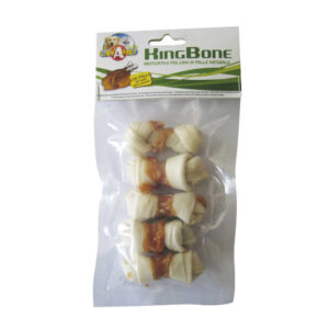 Ласощі для собак вузлова кістка з куркою King Bone Chicken CROCI, 6 см – 10 г – 5 шт/уп