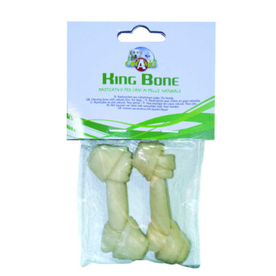 Кістка жилована вузлова King Bone Buffalo, 7,5см, 20 г, 2шт/ в уп