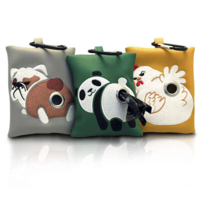 Міні-сумка з пакетами для фекалій Panda 10,5*8,5cм