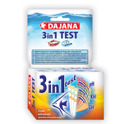 TEST 3 in 1 Тест для визначення pH, KH, GH води