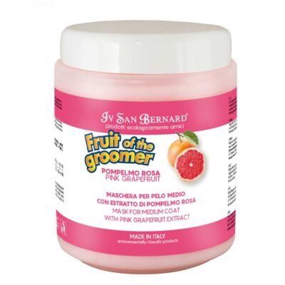Маска Iv San Bernard Pink Grapefruit для середньої шерсті, з грейпфрутом та Вітамином В6, 1л