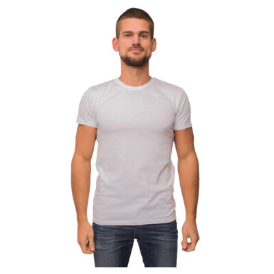 Футболка чоловіча 12-1338 білий 2XL
