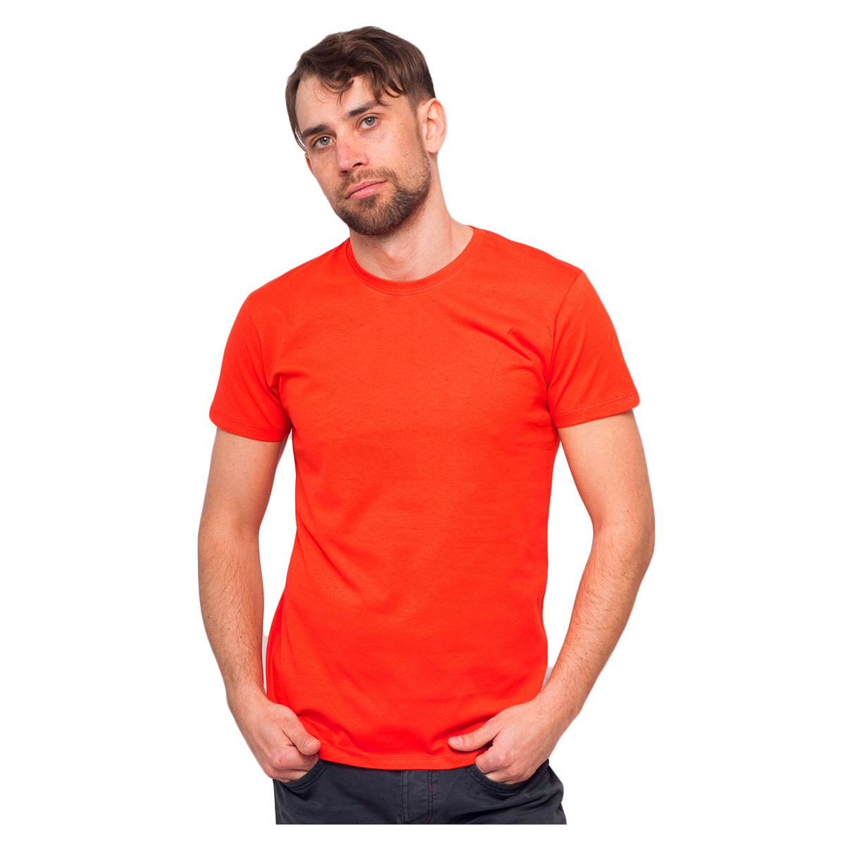 Футболка чоловіча 12-1338 червоний 3XL купити в Україні OnRiver.com.ua Футболка чоловіча 12-1338 червоний 3XL - Зображення 4
