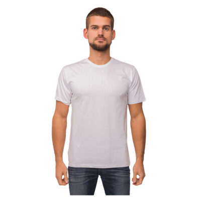 Футболка чоловіча 12-1343 білий 3XL