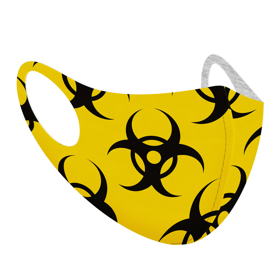 Маска захисна СoLLar з малюнком "Biohazard", розмір L купити в Україні OnRiver.com.ua Маска захисна СoLLar з малюнком "Biohazard", розмір L