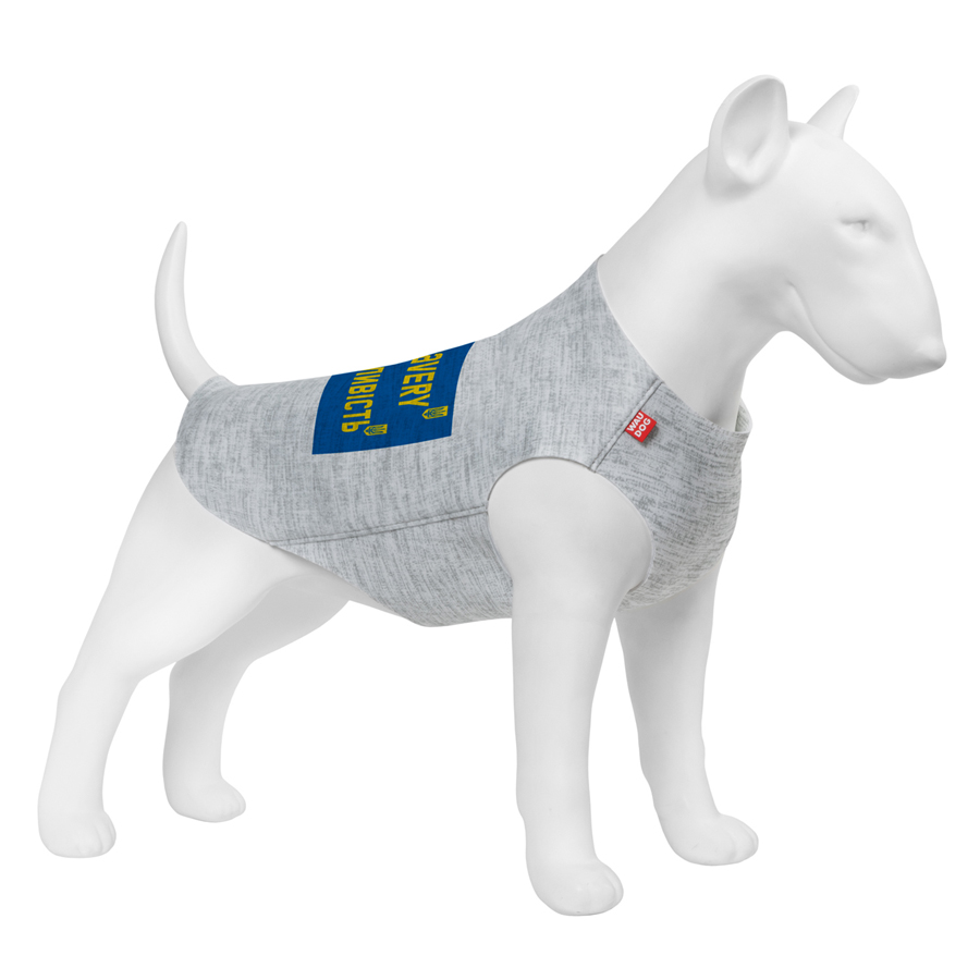 Майка для собак WAUDOG Clothes малюнок "Сміливість", M45, B 64-70 см, С 35-40 см купити в Україні OnRiver.com.ua Майка для собак WAUDOG Clothes малюнок "Сміливість", M45, B 64-70 см, С 35-40 см