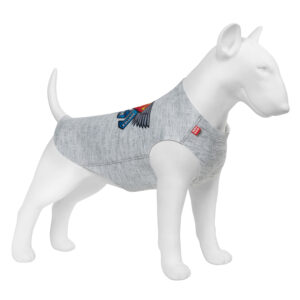 Майка для собак WAUDOG Clothes малюнок "Супермен, правда, справедливість", M47, B 70-76 см, С 41-46 см