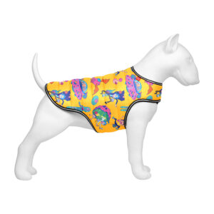 Курточка-накидка для собак WAUDOG Clothes, малюнок "Рік та Морті 3", L, А 41 см, B 58-70 см, С 42-52 см