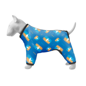 Вітровка для собак WAUDOG Clothes, малюнок "Прапор", L55, В 77-79 см, С 50-55 см