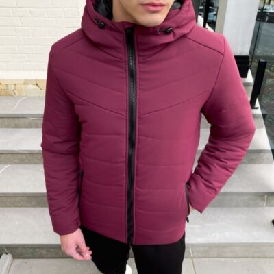 мужская зимняя Куртка с капюшоном Pobedov Winter Jacket Dzen
